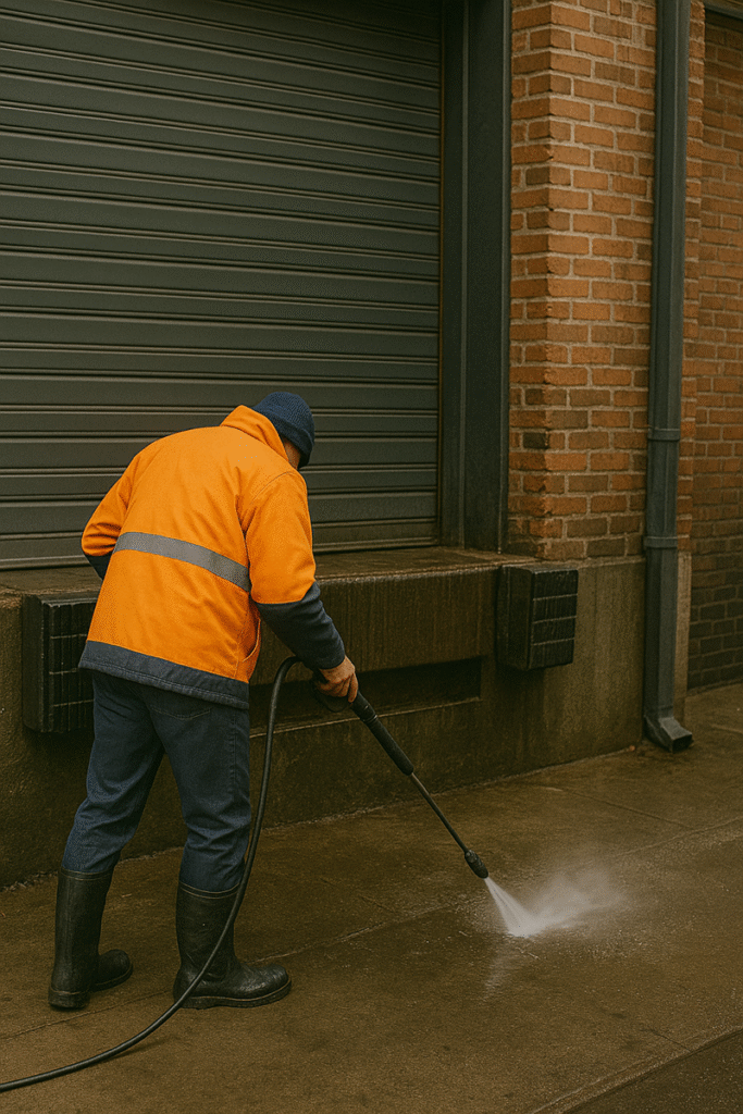 Loading Dock Cleaning